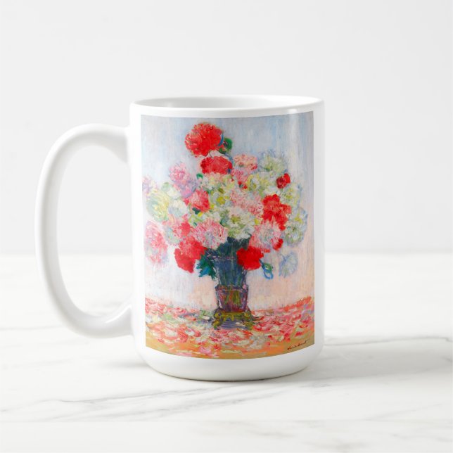 Monet Peonies Kaffeetasse (Links)