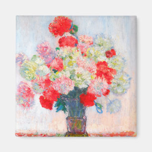 Monet Peonies Magnet