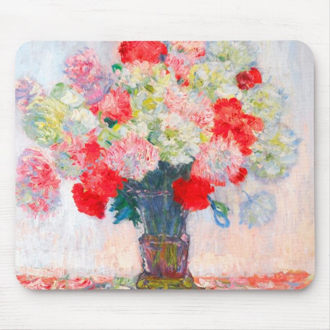 Monet Peonies Mousepad (Vorne)