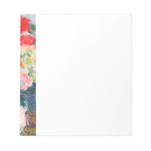 Monet Peonies Notizblock