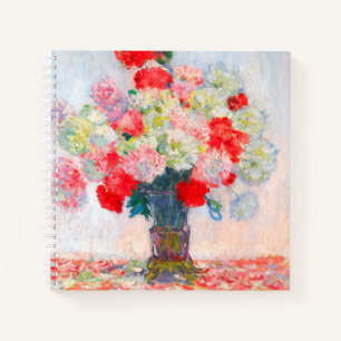 Monet Peonies Notizbuch