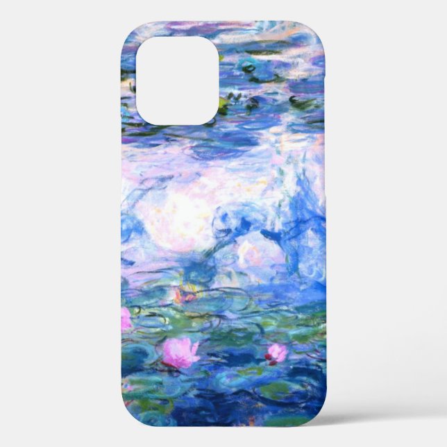 Monet Pink Water Lilies Case-Mate iPhone Hülle (Rückseite)