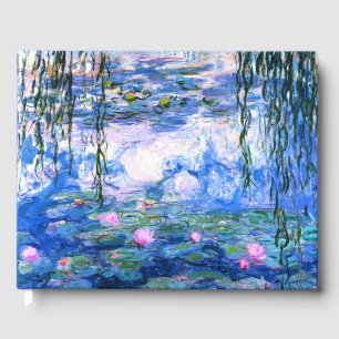 Monet Pink Water Lilies Gästebuch
