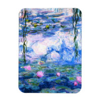 Monet Pink Water Lilies