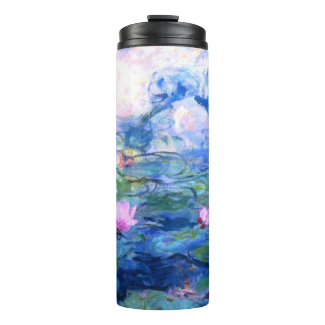 Monet Pink Water Lilies Thermosbecher (Vorderseite)