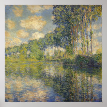 Monet - Poplars auf der Epte