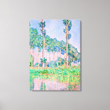 Monet - Poplars, rosa Wirkung