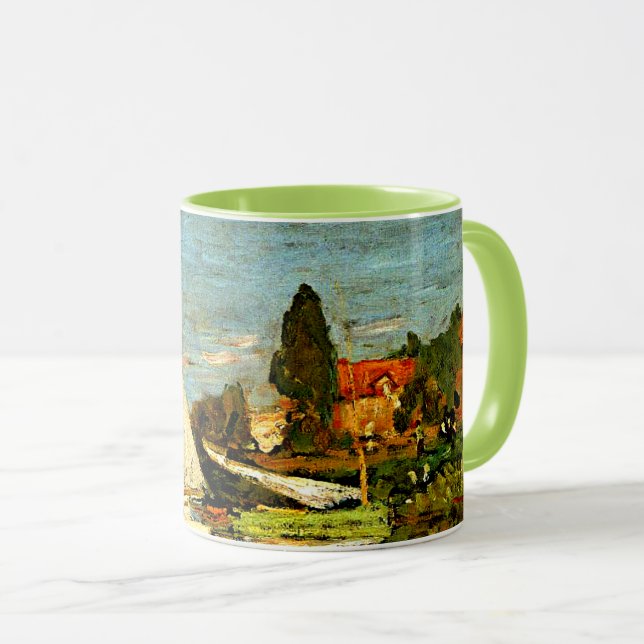 Monet, Regattas in Argenteuil Tasse (VorderseiteRechts)