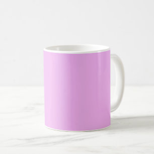 Monet, rosa-Lila, feste Farbe Kaffeetasse
