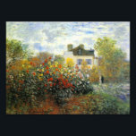 Monet Rose Garden Fotodruck<br><div class="desc">Monet Rose Garden drucken. Öl auf Leinwand aus dem Jahr 1883. Der französische Impressionist Claude Monet hat einige der schönsten Gartenlandschaften in Giverny in der Nähe seiner Zuhause erschaffen. Dies ist eines seiner früheren Werke, in denen morgens in der Nähe von Argentinien ein Rose-Garten dargestellt wird. Die Arbeit zeigt gelbe,...</div>