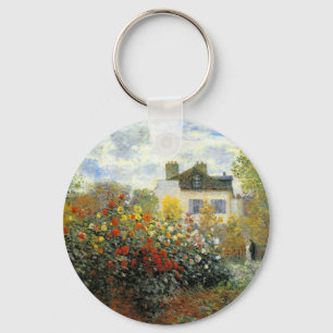 Monet Rose Garden Key Chain Schlüsselanhänger