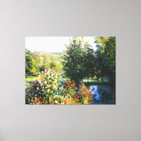 Monet - Rose im Garten von Montgeron,
