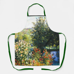 Monet - Rose im Garten von Montgeron, Schürze