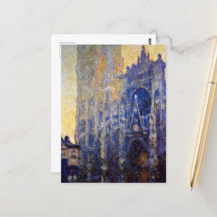 Monet - Rote Kathedrale, Morgeneffekt Postkarte