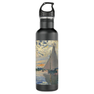 Monet Sailboat Französische Impressionismus Klassi Edelstahlflasche