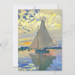 Monet Sailboat in Le Petit-Gennevilliers Ankündigung