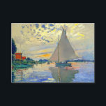 Monet Sailboat in Le Petit-Gennevilliers Begleitkarte<br><div class="desc">Eintrittskarten mit Claude Monets Ölgemälde Sailboat in Le Petit-Gennevilliers (1874). Ein ruhiges Segelboot segelt in Paris,  Frankreich. Ideal für Liebhaber des Impressionismus und französischer Kunstsammler!</div>