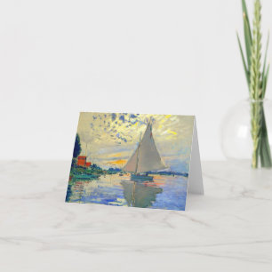 Monet Sailboat in Le Petit-Gennevilliers Einladung