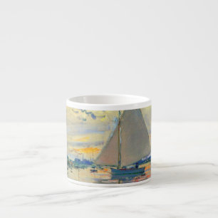 Monet Sailboat in Le Petit-Gennevilliers Espressotasse
