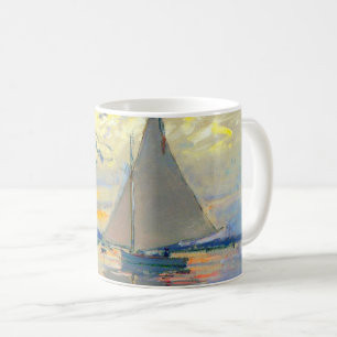 Monet Sailboat in Le Petit-Gennevilliers Kaffeetasse
