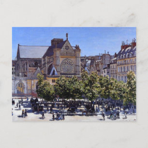 Monet - Saint Germain l'Lauxerrois Postkarte