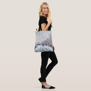 Monet - Schneeszene in Argenteuil