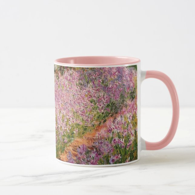 Monet - Schwertlilien in Monets Garten Tasse (Rechts)