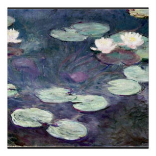 Monet - Seerosen 1897-1899, Poster