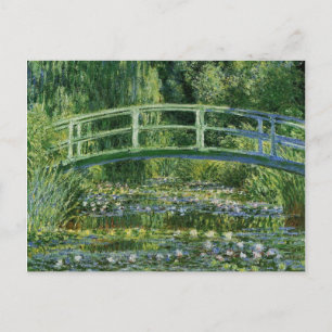 Monet Seerosen Japanische Brücke Postkarte