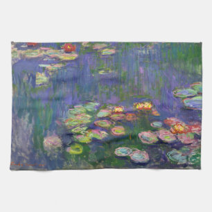 Monet Seerosen Meisterwerk Malerei Handtuch