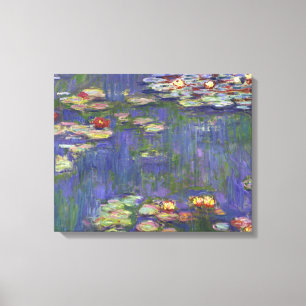 Monet Seerosen Meisterwerk Malerei Leinwanddruck