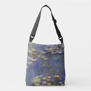 Monet Seerosen Meisterwerk Malerei Tragetaschen Mit Langen Trägern