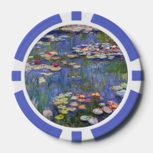 Monet - Seerosen / Nympheas Pokerchips
