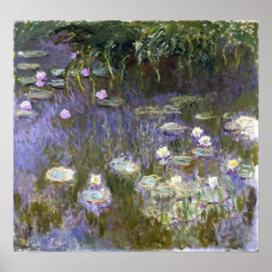 Monet - Seerosen Poster