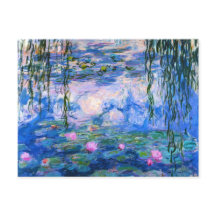 Monet Seerosen Postkarte