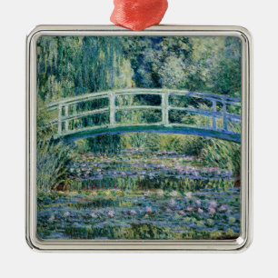 Monet - Seerosen und Japanische Brücke  Ornament Aus Metall