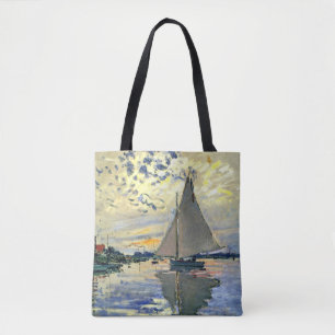 Monet - Segelboot in Le Petit-Gennevilliers,