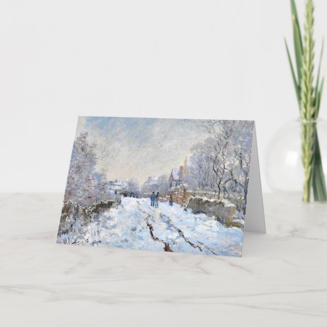 Monet - Snow Scene at Argenteuil (Vorderseite)