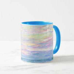 Monet - Sonnenuntergang in Pourville Tasse