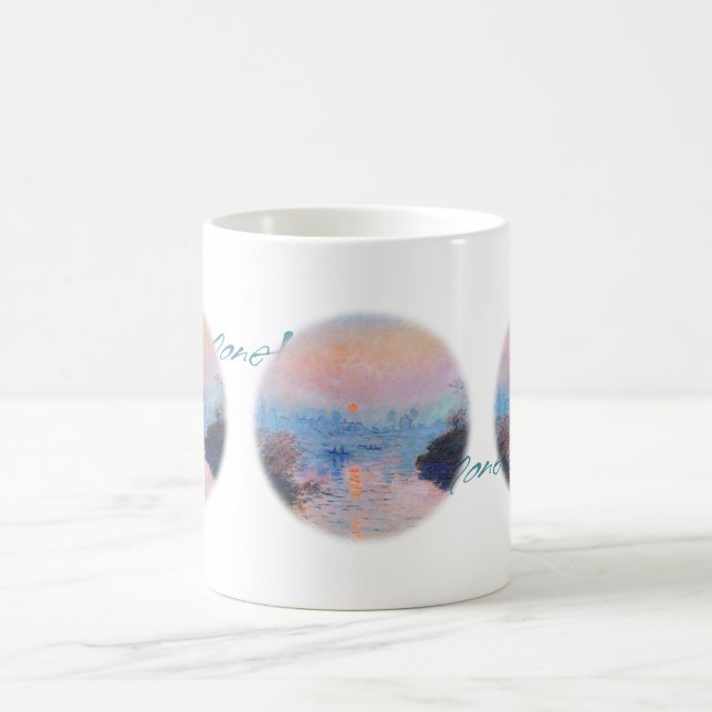 Monet * Sonnenuntergang Tasse (Mittel)