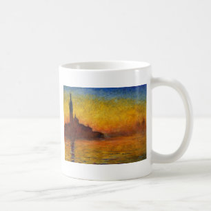 Monet Sonnenuntergang Venedig Farbige Impressionis Tasse