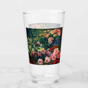 Monet Spring Flowers Glas