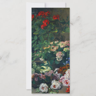 Monet Spring Flowers Karte