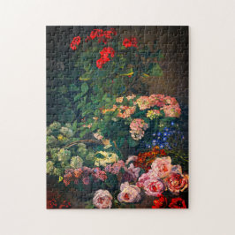 Monet Spring Flowers Puzzle