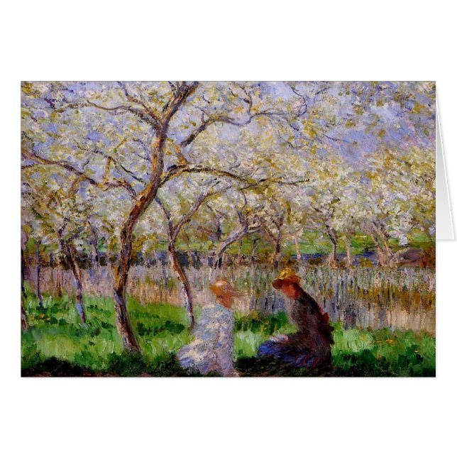 Monet - Springtime (Vorderseite (Horizontal))