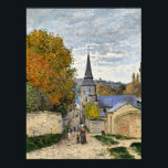Monet - Straße in Sainte-Adresse, schöne Kunst, Poster<br><div class="desc">Straße in Sainte-Adresse,  berühmtes beeindruckendes Gemälde des französischen Künstlers Claude Monet</div>