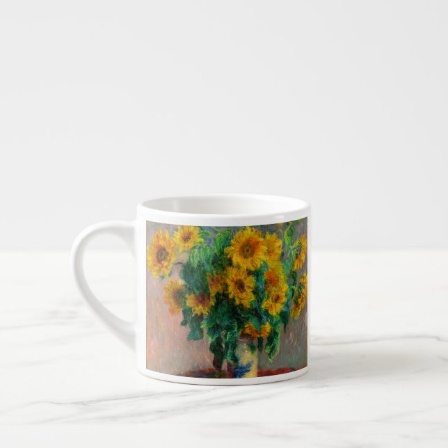 Monet Sunblumen Espressotasse (Links)