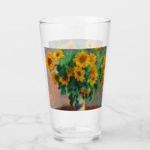 Monet Sunblumen Glas