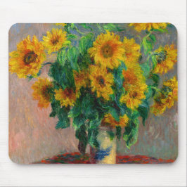 Monet Sunblumen Mousepad