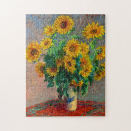 Monet Sunblumen Puzzle